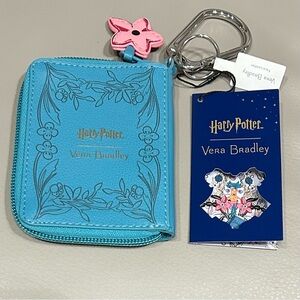 Vera Bradley Harry Potter Herbology Collection, Herbology Book Bag Charm. NWT
